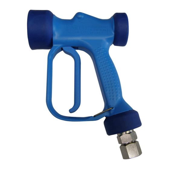 Adjustable Spray Wash Trigger Gun W/ Swivel Attachment, Blue