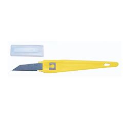 Yellow Throwaway Knife