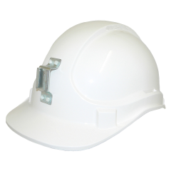 3M TA570M:WH Unisafe Vented Hardhat, With Metal Lamp Bracket, White