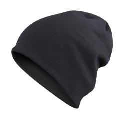 Wilderness Wear 300gsm 100% Merino 2 Layer Beanie, Black