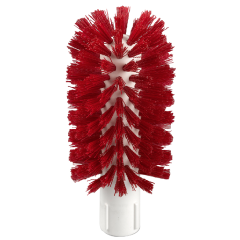 Hill Medium 175 x 75mmø Plastic Core Tube Brush - Red