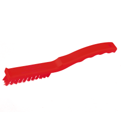 Hill Professional Stiff 225mm Detail Brush - Red