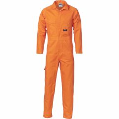 DNC 3101 311gsmCotton Drill Coveralls, Orange