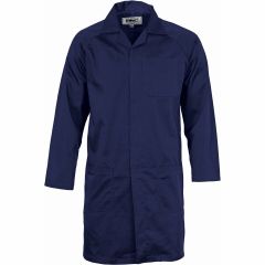 DNC 3502 Poly/Cotton Dust Coat, Navy