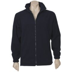 Biz Collection PF630 Mens Plain Poly Fleece Jacket, Navy