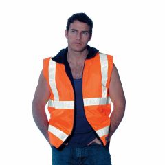 Huski TRAFFIC HiVis Reversible Vest, Orange/Navy