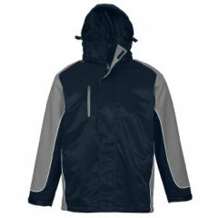 Biz Collection J10110 Unisex Nitro Jacket, Navy/Grey/White