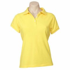 Biz Collection P2125 Ladies Neon Polo 210gsm, Yellow