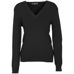 Biz Collection LP3506 Ladies V Neck Pullover, Black