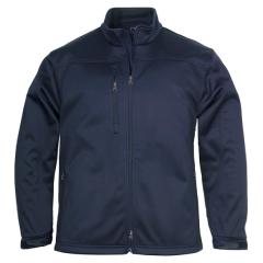 Biz Collection J3880 Mens Plain Soft Shell Jacket, Navy