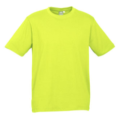 Biz Collection T10012 Mens Ice Tee 185gsm, Fluoro Yellow