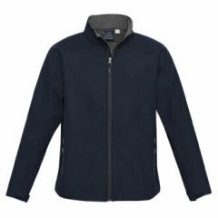 Biz Collection J307M Mens Geneva Jacket, Navy/Graphite