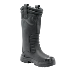 Steel Blue 382835 MACKAY 370mm High Pull-on Style Mining Boot, Black