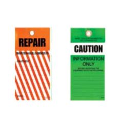 75x160mm - Tear Proof Tags - Pkt of 25 - Repair Tags