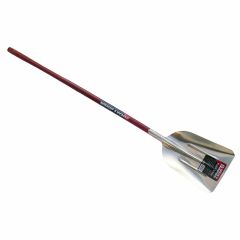 SJ Aluminum Grain Shovel - Large 420 x 320mm Scoop, 1200mm Timber Handle