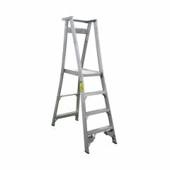 INDALEX Pro Series Aluminium Platform Ladder, 150kg - 1.2m (4ft)