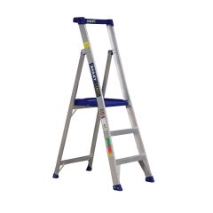 Bailey FS14066 HD Aluminium Platform Stepladder P150-3 Riveted 150kg Ind