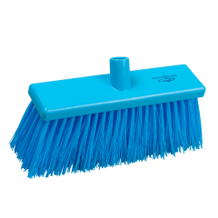 Hill Professional Stiff 305mm Outdoor Broom - Blue