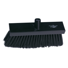 Hill Professional Stiff 305mm Outdoor Broom - Black