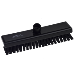 Hill Professional Stiff 305mm Deck Scrub - Black