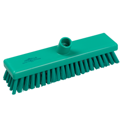 Hill Professional Stiff 305mm Deck Scrub - Green