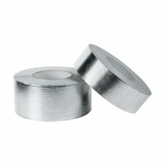 Premium Reinforced Aluminium Foil Tape - 48mm x 50m, Silver