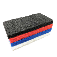 Power Pads Scourer (Doodle Bugs) 250mm W x 115 D x 25mm H - BLUE