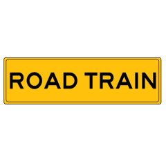 Road Train, 1020 x 250mm, Class 2 Reflective Adhesive