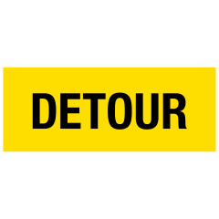 800 x 200mm - Magnetic Class 1 - Detour