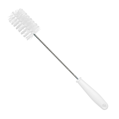 Hill Medium 435 x 50mmø Long Twisted Stainless Steel Wire Brush - White