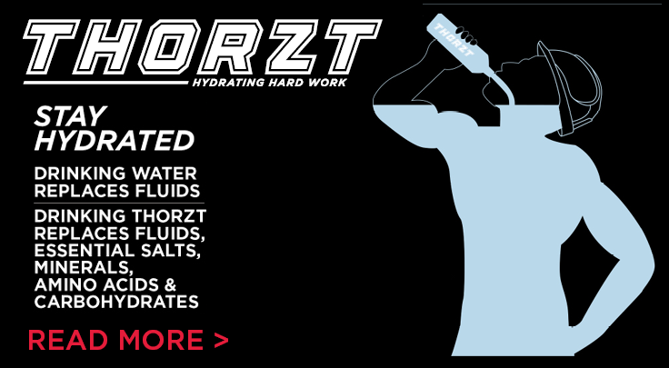 Hydration Products from THORZT