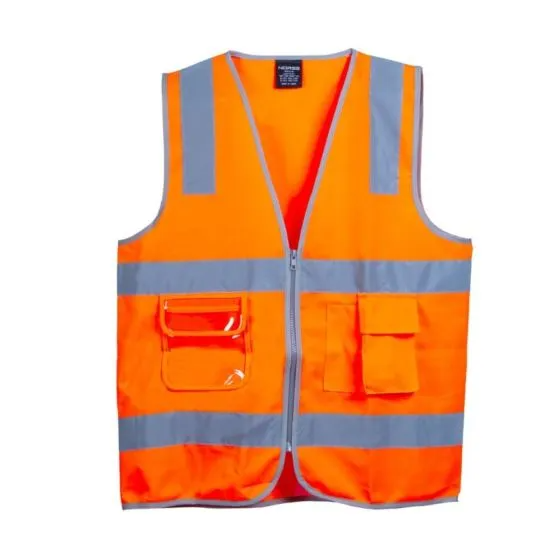 Orange hi vis vest