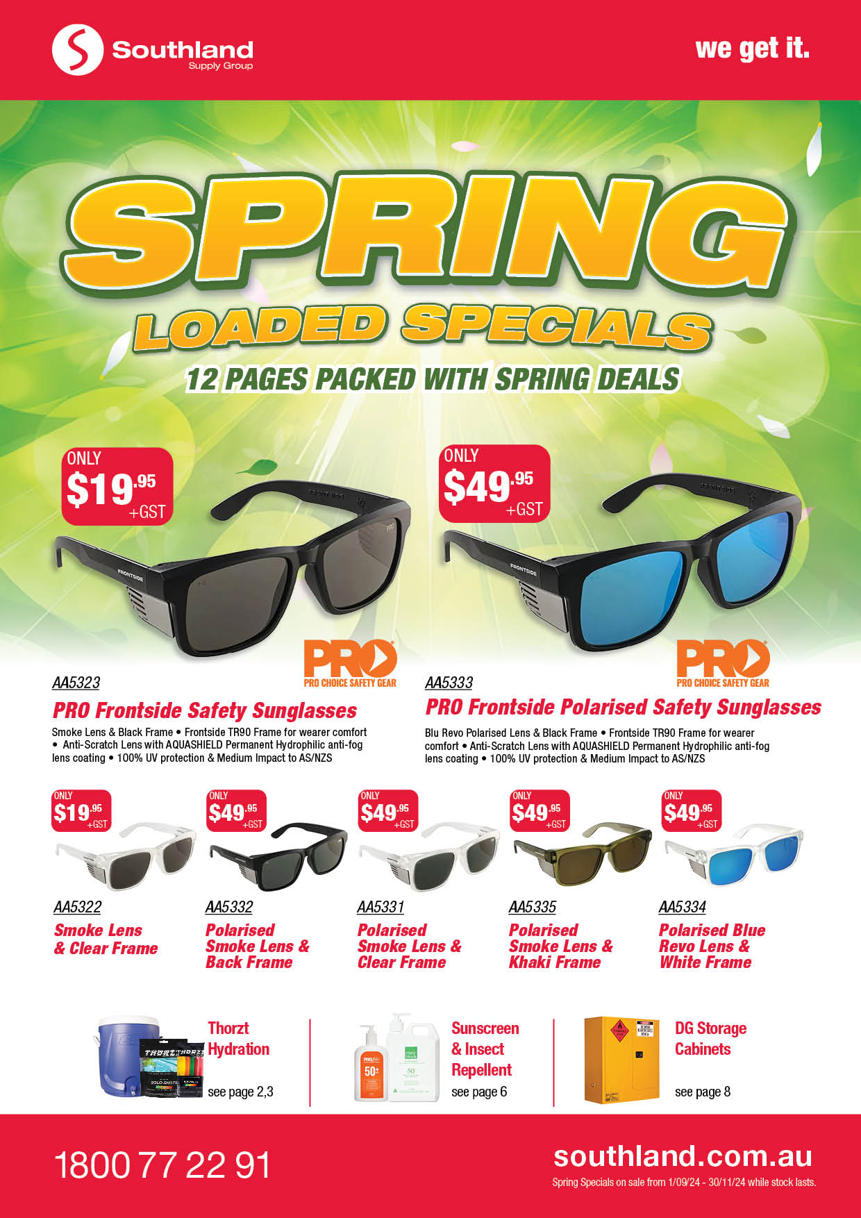 Spring Specials 2024